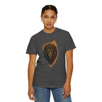 Lion Head T-Shirt — Artistic Tribal Lion Face Tee