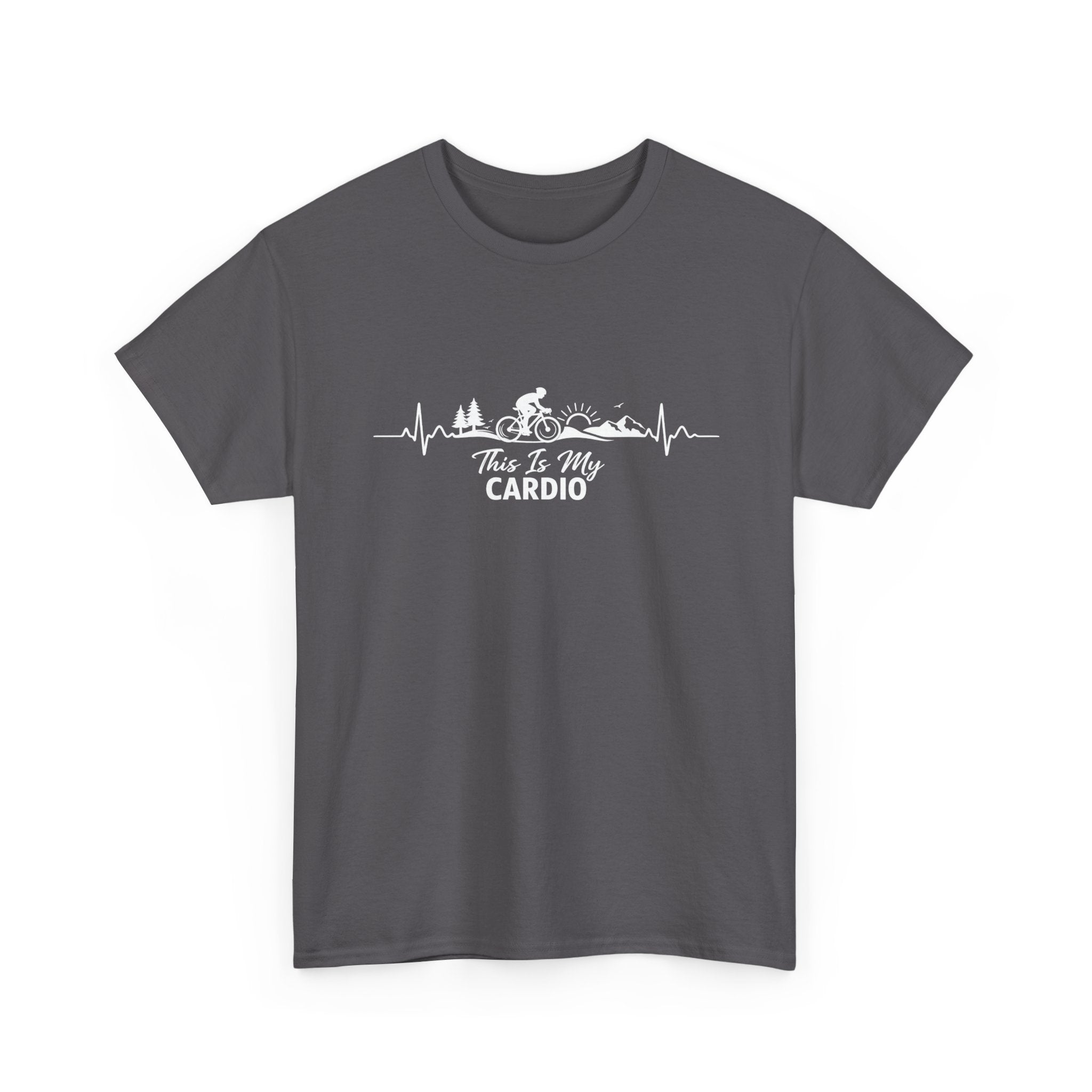 Bike Rider T‑Shirt — "This Is My Cardio" Cycling Tee