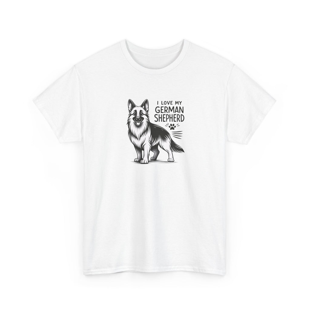 'I love my german shepherd'