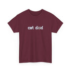 Cat Dad T‑Shirt — Minimalist Funny Cat Lover Tee