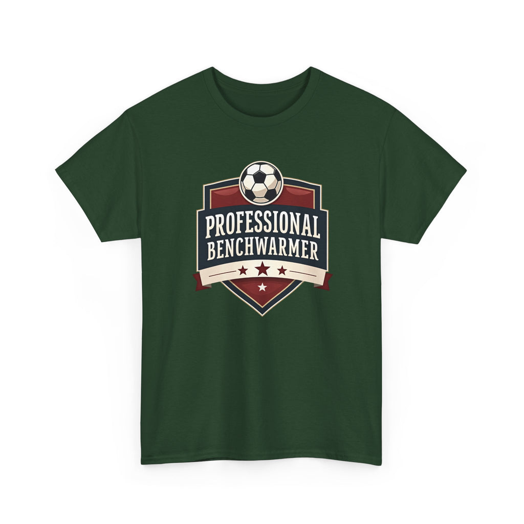 Professional Benchwarmer Soccer T-Shirt Funny Sports Tee