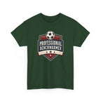 Professional Benchwarmer Soccer T-Shirt Funny Sports Tee
