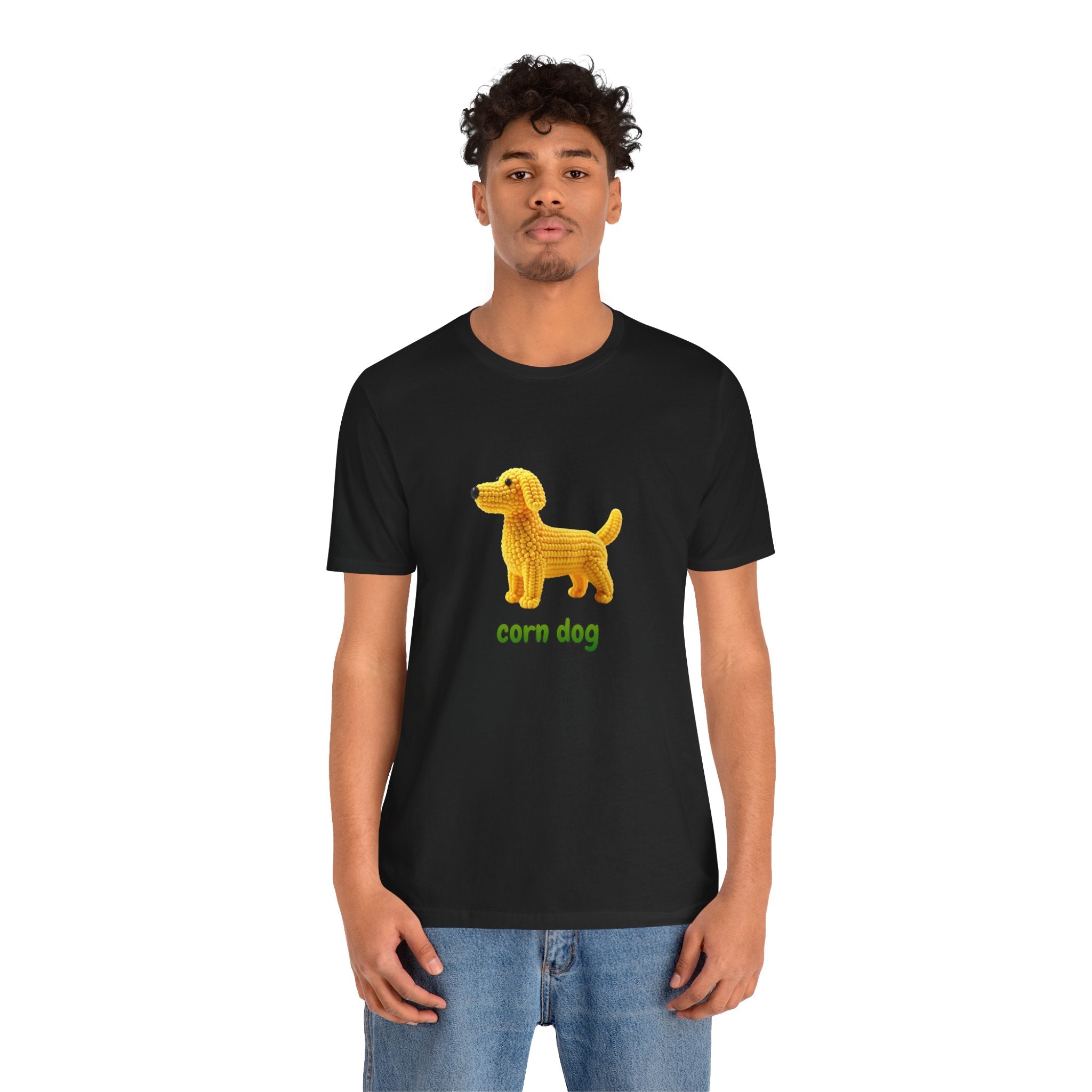 Corn Dog Dachshund T-Shirt — Cute Corn Dog Graphic Tee
