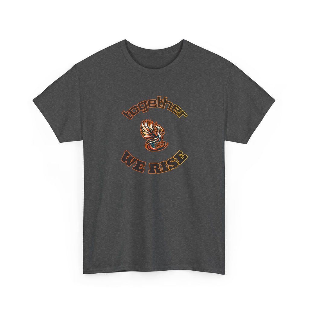 Together We Rise Phoenix Tee — Inspirational Community Pride T-Shirt