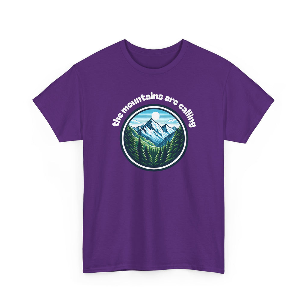 Mountains Are Calling T-Shirt — Scenic Hiking Graphic Tee