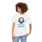 Purrfect Rhythm Tee — Cute Cat DJ Graphic T-Shirt