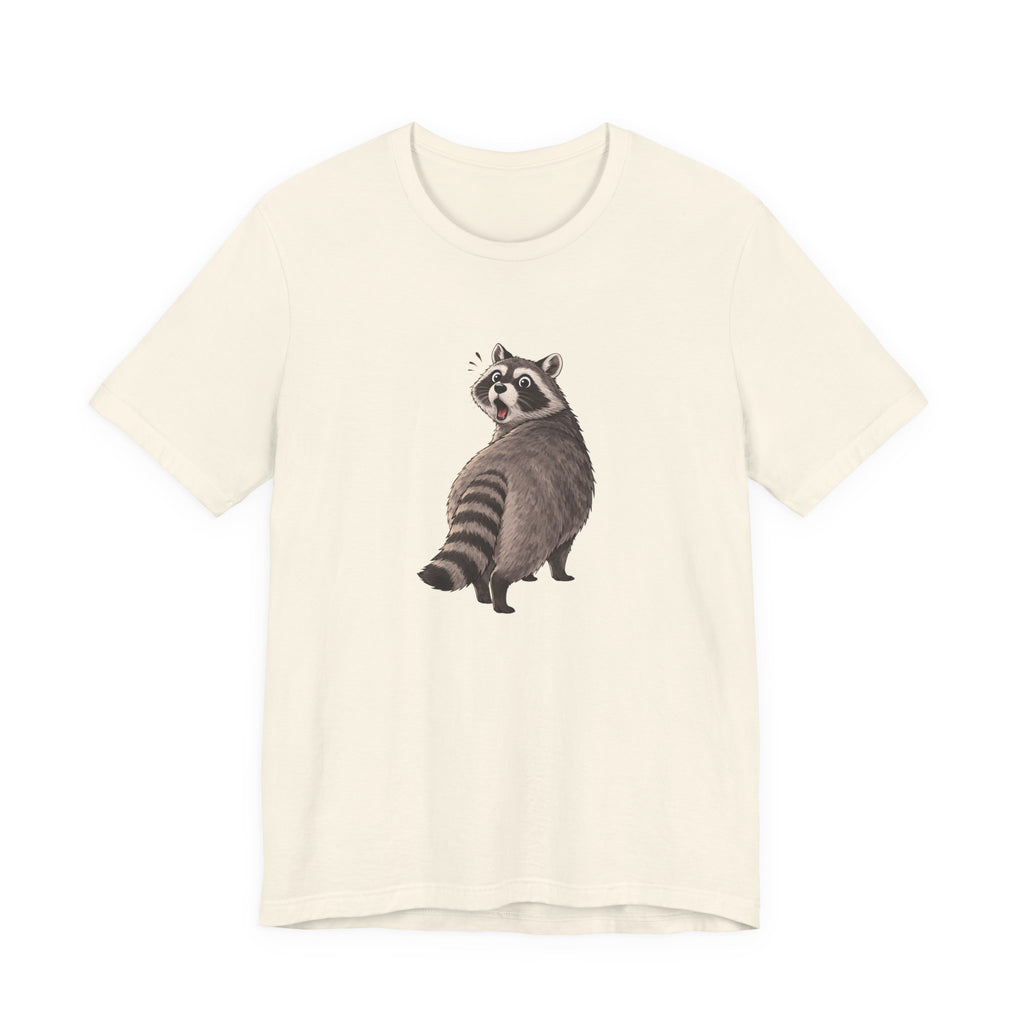 Raccoon Lookover T‑Shirt — Funny Woodland Animal Tee