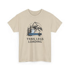 Trail Legs Loading T‑Shirt — Hiking Mountain Graphic Tee