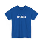 Cat Dad T‑Shirt — Minimalist Funny Cat Lover Tee