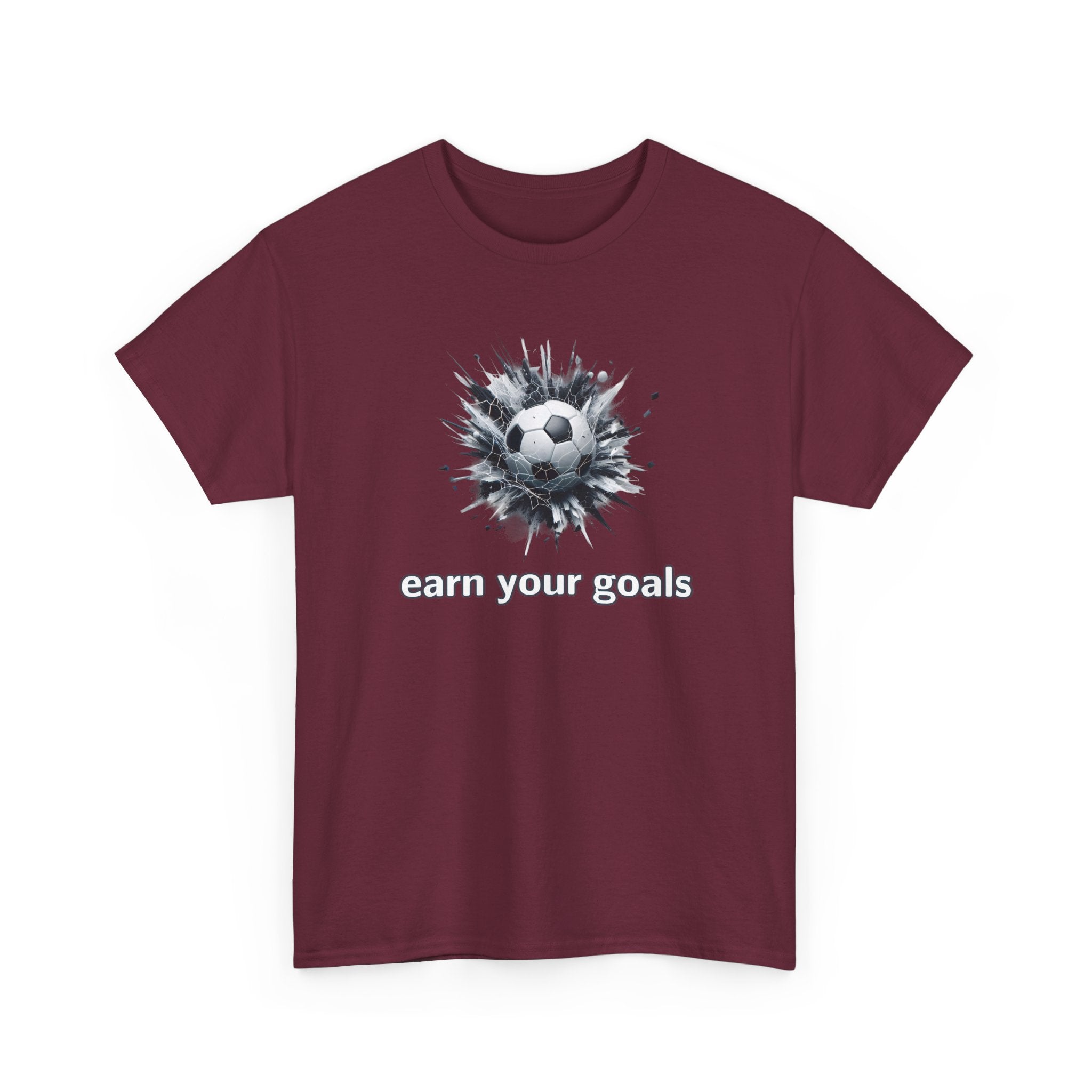 Football Soccer 'Earn Your Goals' T-Shirt