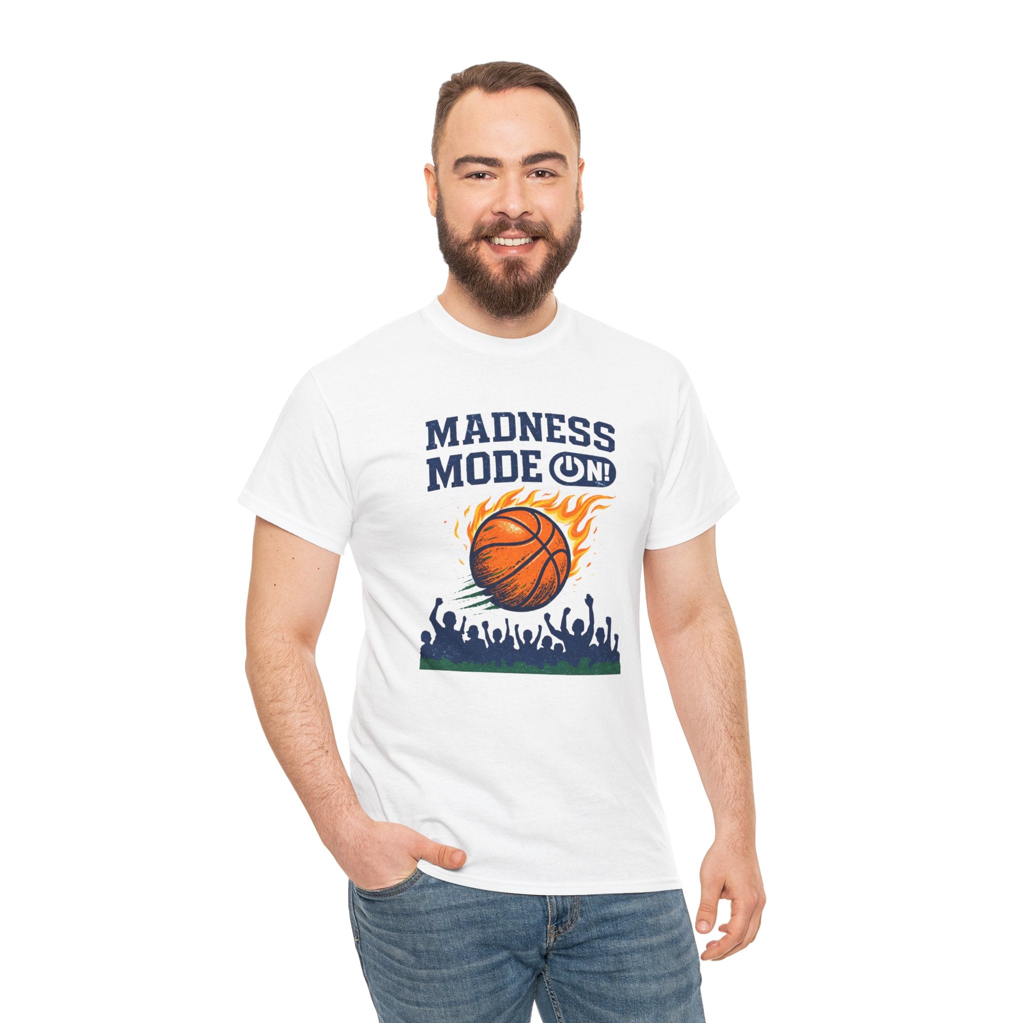 Madness Mode On Basketball Fan Sports T-Shirt