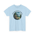 Adventure Is Calling Hiking T‑Shirt — Mountain Boots Outdoor Tee