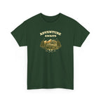 Adventure Awaits T‑Shirt — Vintage Camper Outdoor Graphic Tee