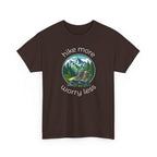 Hike More Worry Less T-Shirt — Nature Hiking Graphic Tee