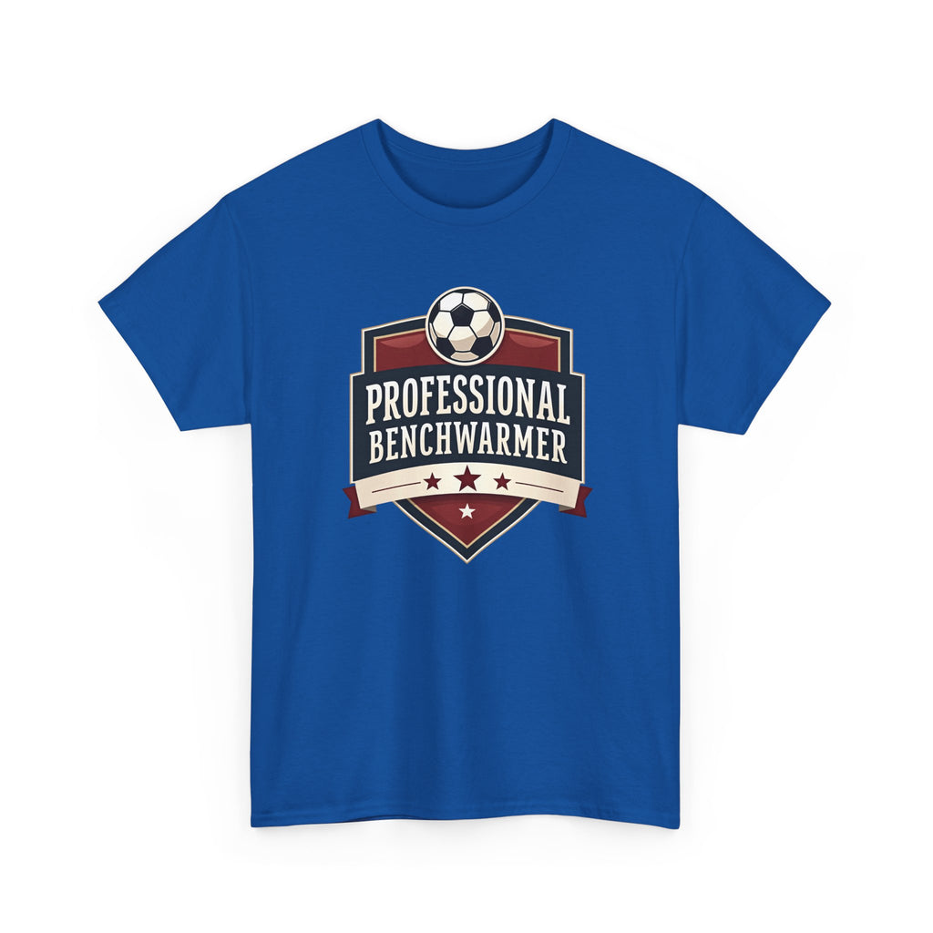 Professional Benchwarmer Soccer T-Shirt Funny Sports Tee