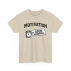 Motivation Sold Separately - Funny Vintage Graphic Tee