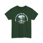 Campfire T-Shirt — "Life Is Better by the Campfire" Scenic Outdoor Tee