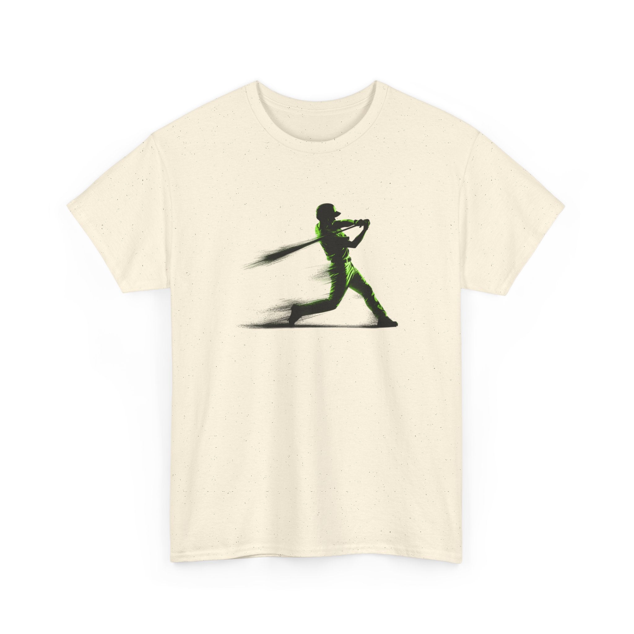 Baseball Batter Silhouette Tee — Fast Swing Sports T‑Shirt