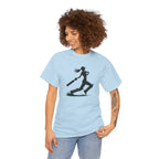 Woman Cricket Batter Silhouette T-Shirt