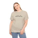 Sarcastic Humor T-Shirt — wow. so fascinating. Minimalist Text Tee