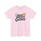 Highly Medicated and Caffeinated Funny Coffee Tee