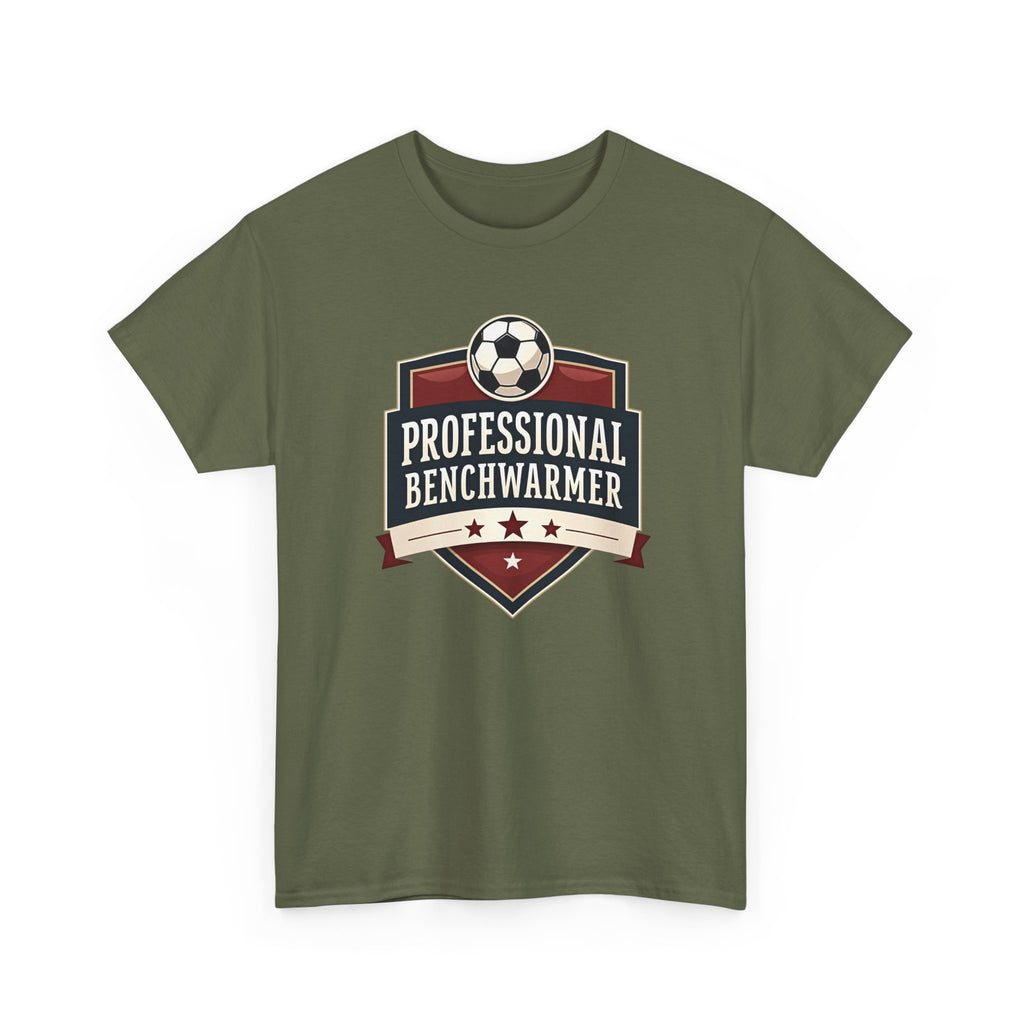 Professional Benchwarmer Soccer T-Shirt Funny Sports Tee