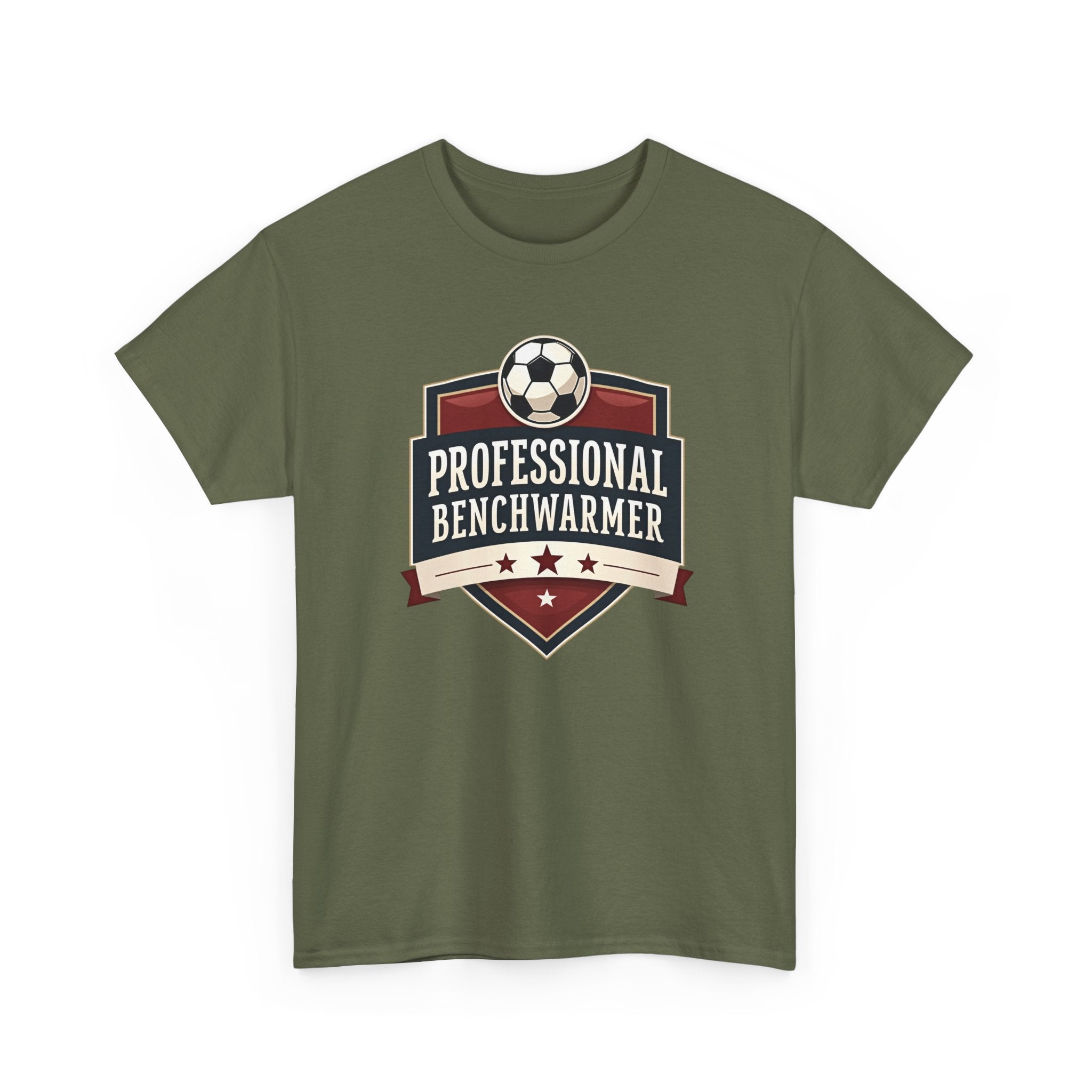 Professional Benchwarmer Soccer T-Shirt Funny Sports Tee
