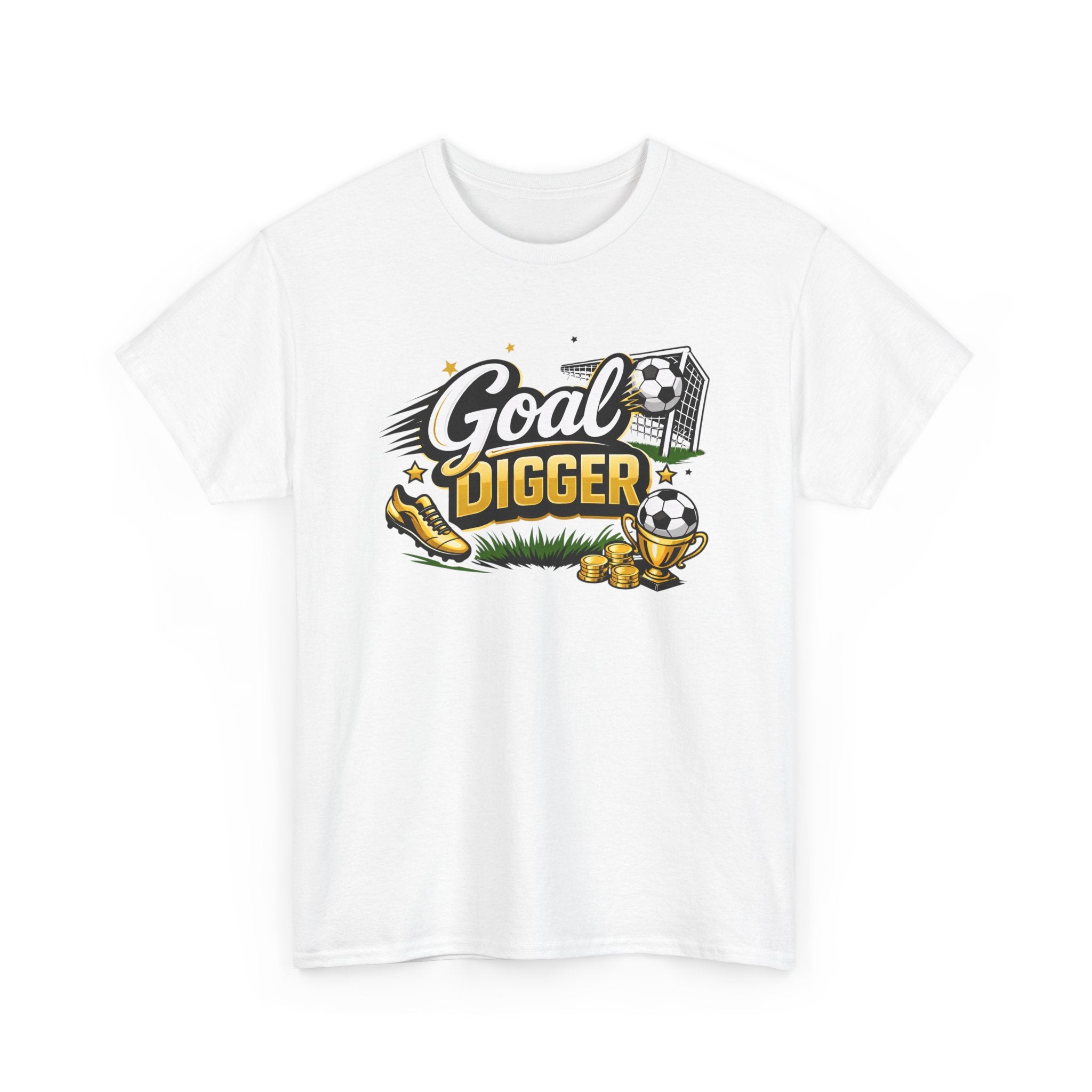 Goal Digger Soccer T-Shirt — Motivational Soccer Player Tee