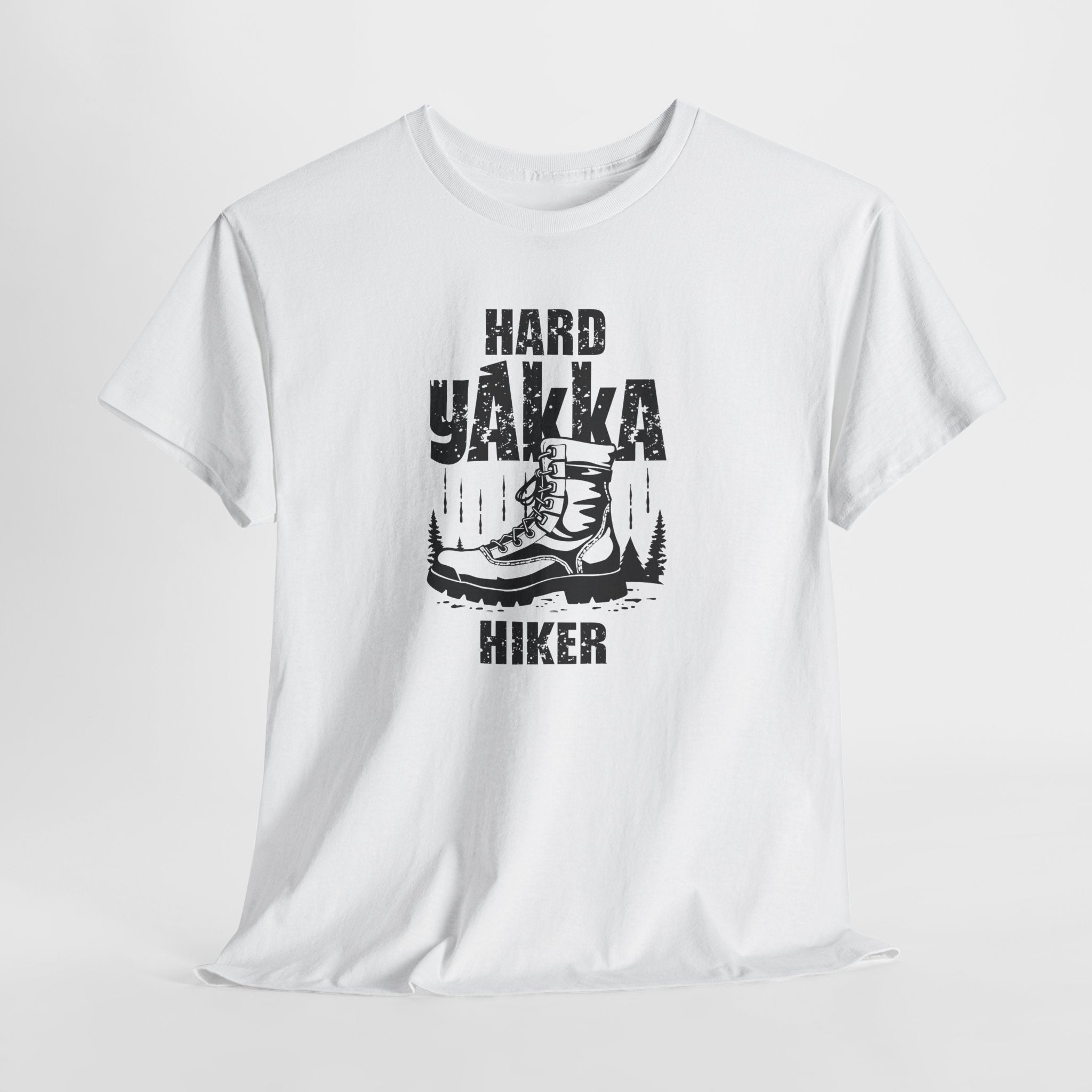 Hard Yakka Hiker T-Shirt — Vintage Hiking Boot Outdoor Tee