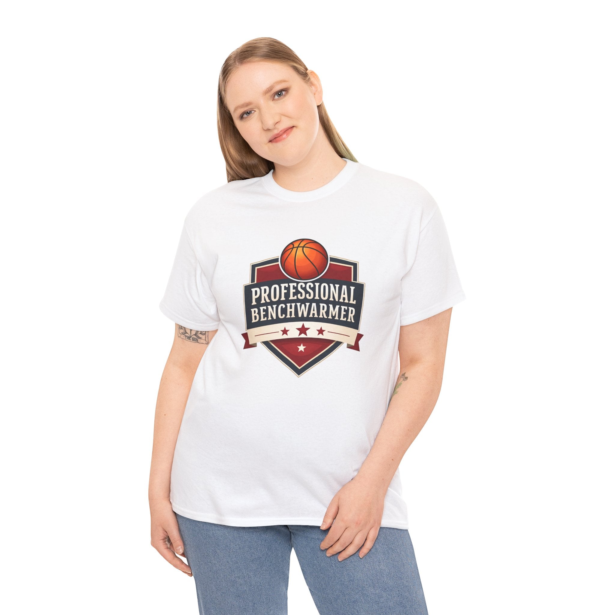Professional Benchwarmer Basketball T-Shirt Funny Sports Graphic Tee
