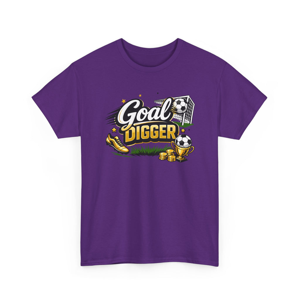 Goal Digger Soccer T-Shirt — Motivational Soccer Player Tee