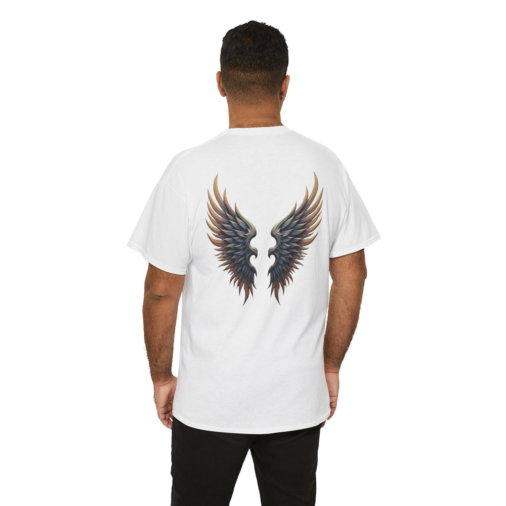Wings Not Chains Wing T‑Shirt — Angel Wings Graphic Tee