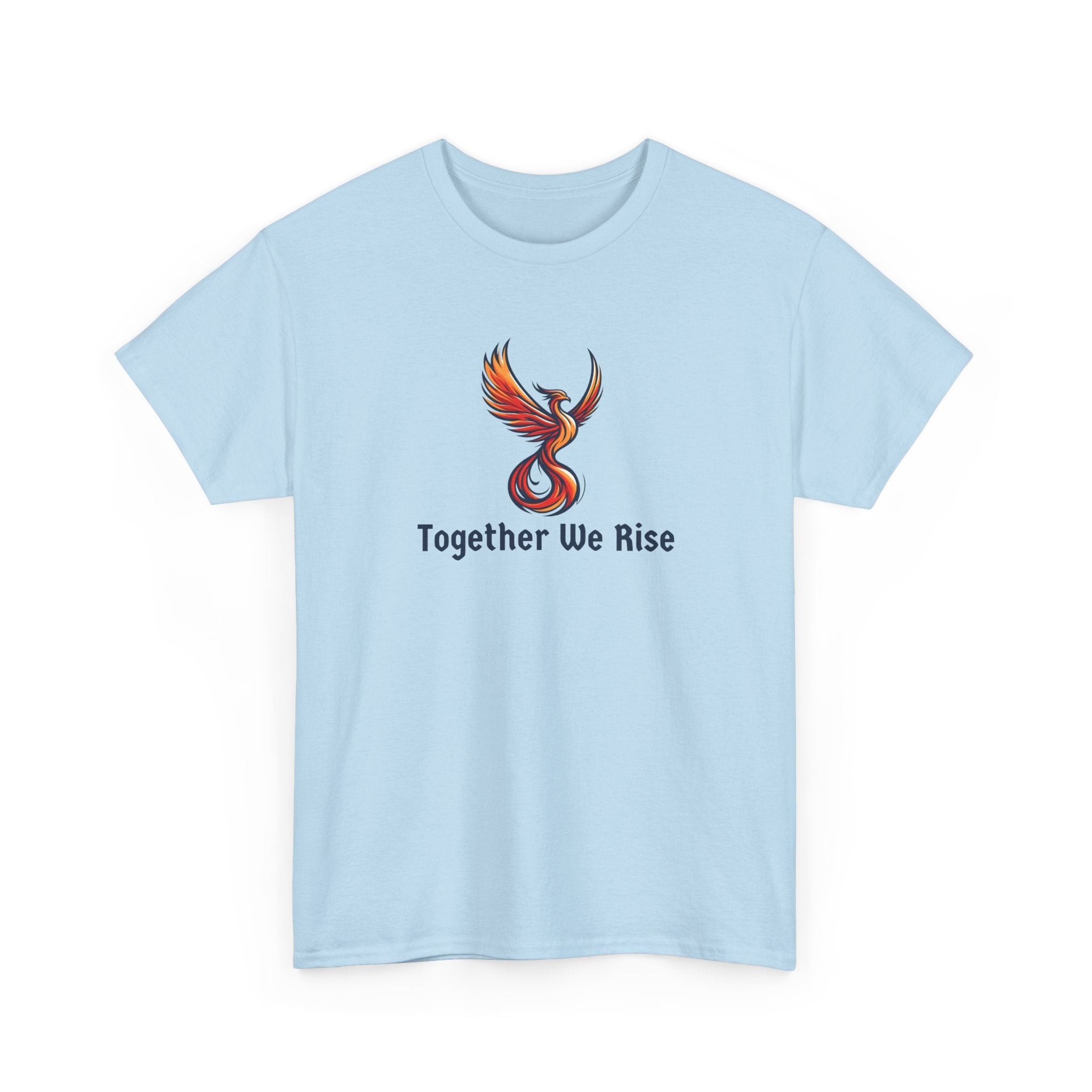 Phoenix Rising T‑Shirt — "Together We Rise" Inspirational Tee