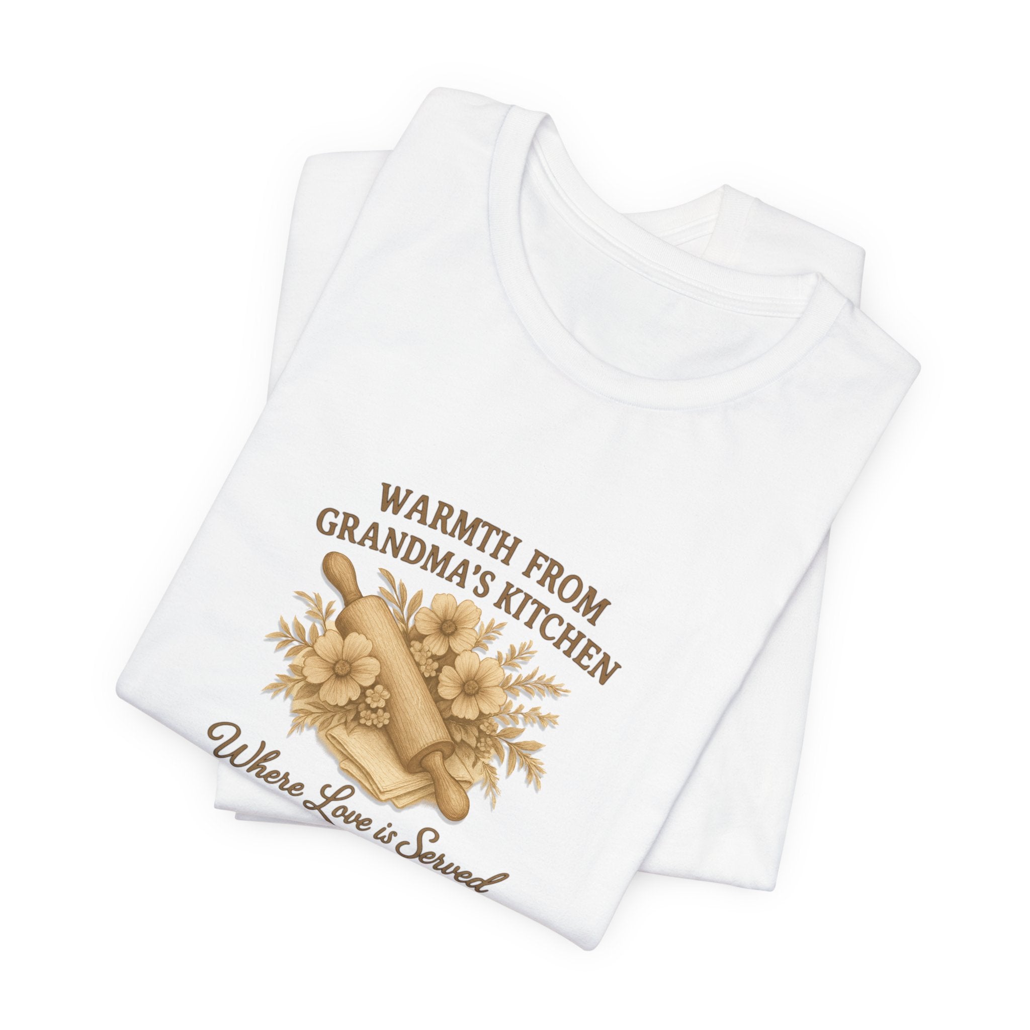 Grandma’s Kitchen Tee - "Warmth From Grandma's Kitchen, Where Love is Served"