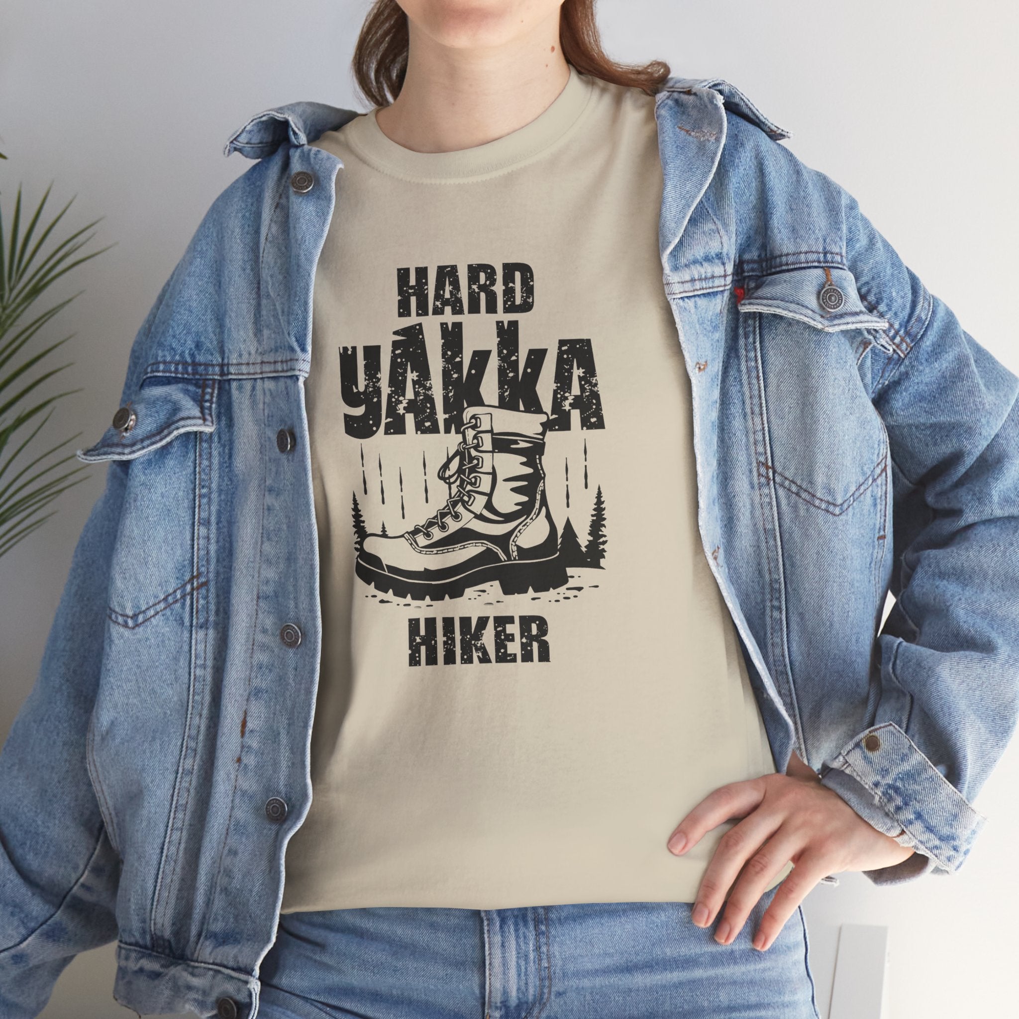 Hard Yakka Hiker T-Shirt — Vintage Hiking Boot Outdoor Tee