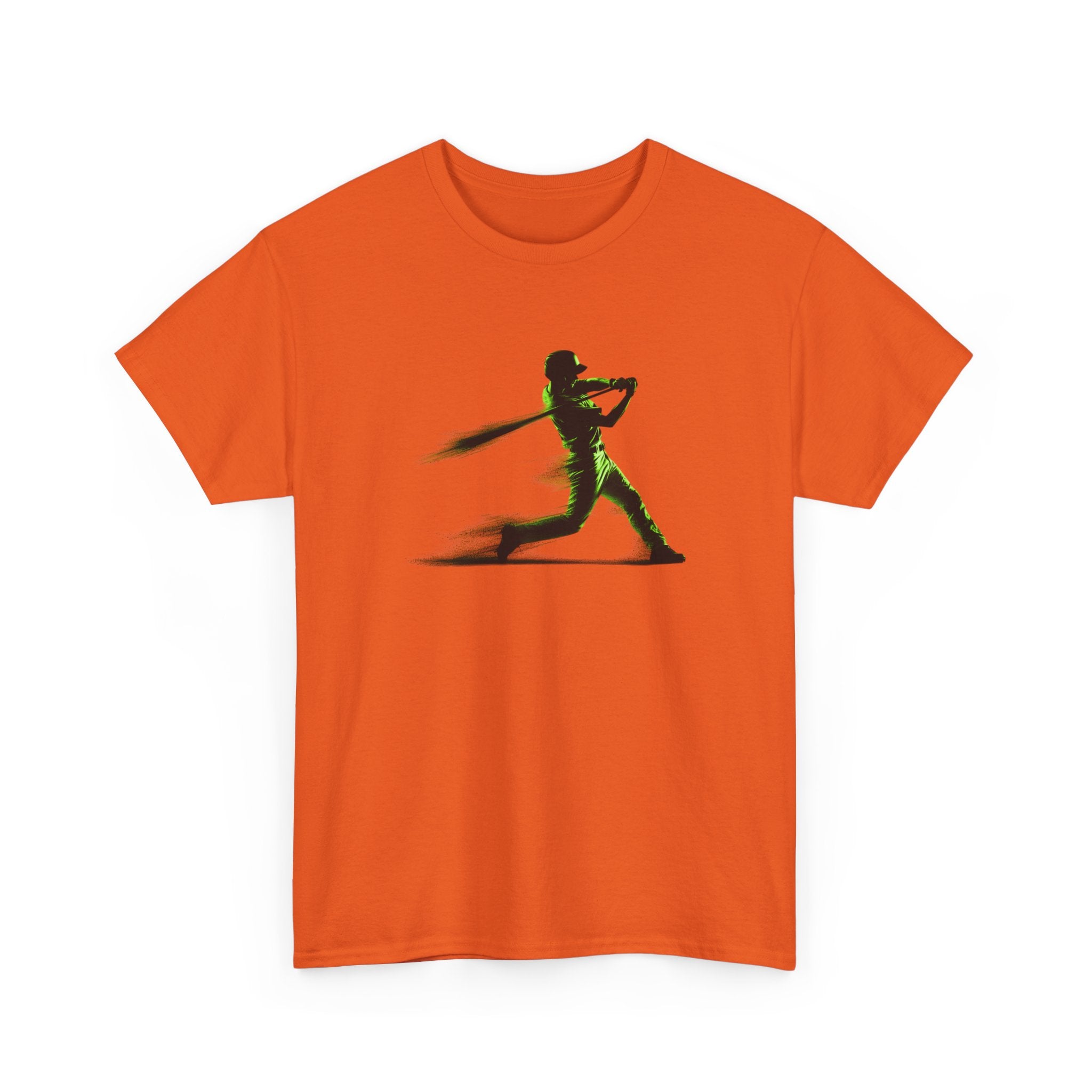 Baseball Batter Silhouette Tee — Fast Swing Sports T‑Shirt