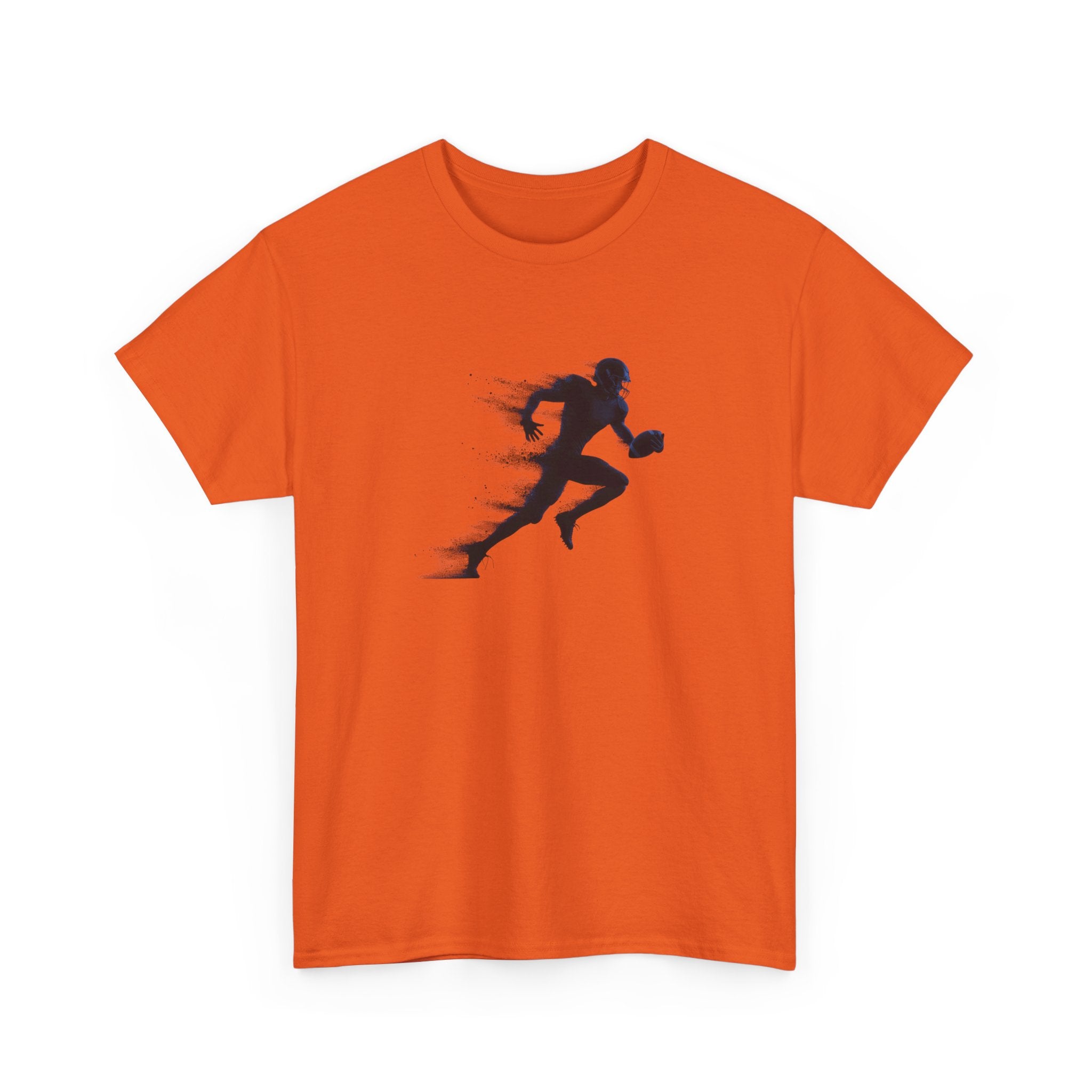 Football Silhouette T‑Shirt — American Football Athletic Graphic Tee