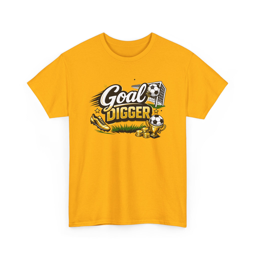 Goal Digger Soccer T-Shirt — Motivational Soccer Player Tee
