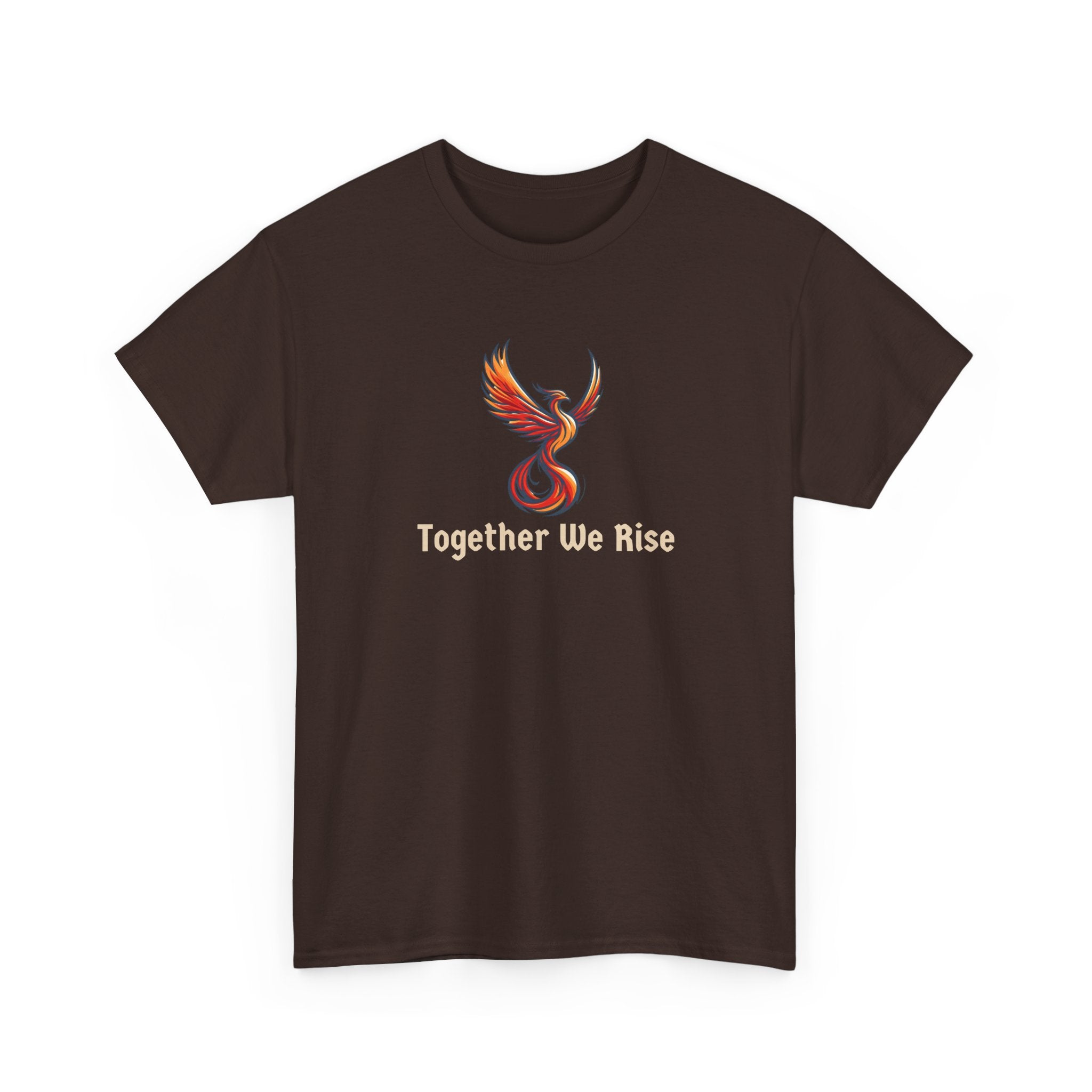Phoenix Rising T‑Shirt — "Together We Rise" Inspirational Tee