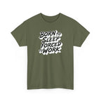 Born to Sleep, Forced to Work T‑Shirt — Funny Lazy Work Humor Tee