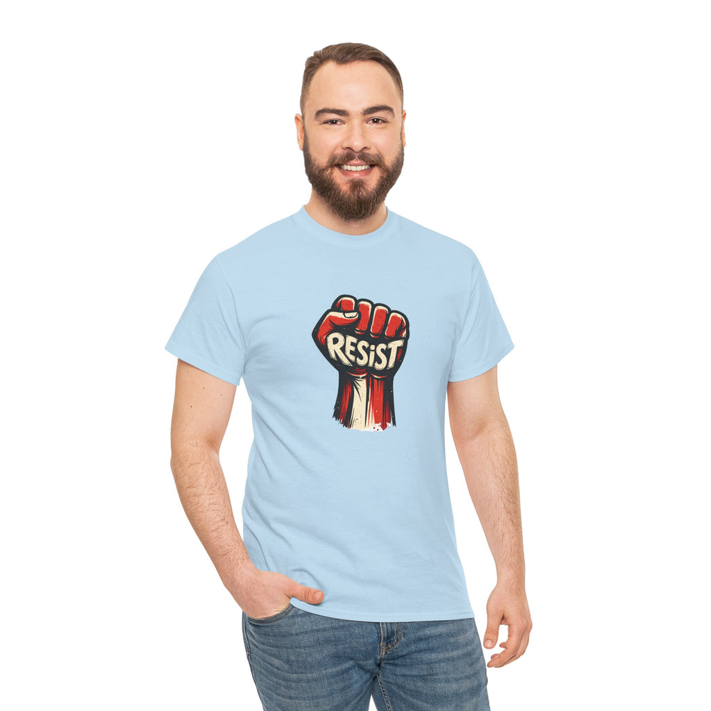 Resist Fist T‑Shirt — Bold Protest Graphic Tee