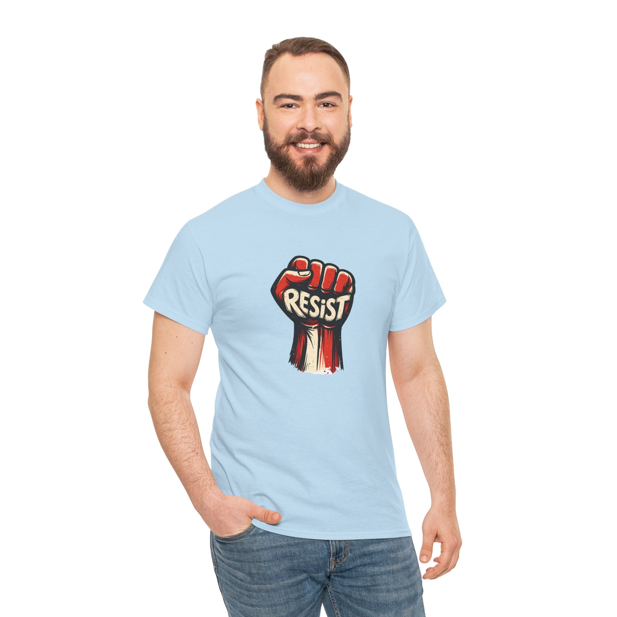 Resist Fist T‑Shirt — Bold Protest Graphic Tee