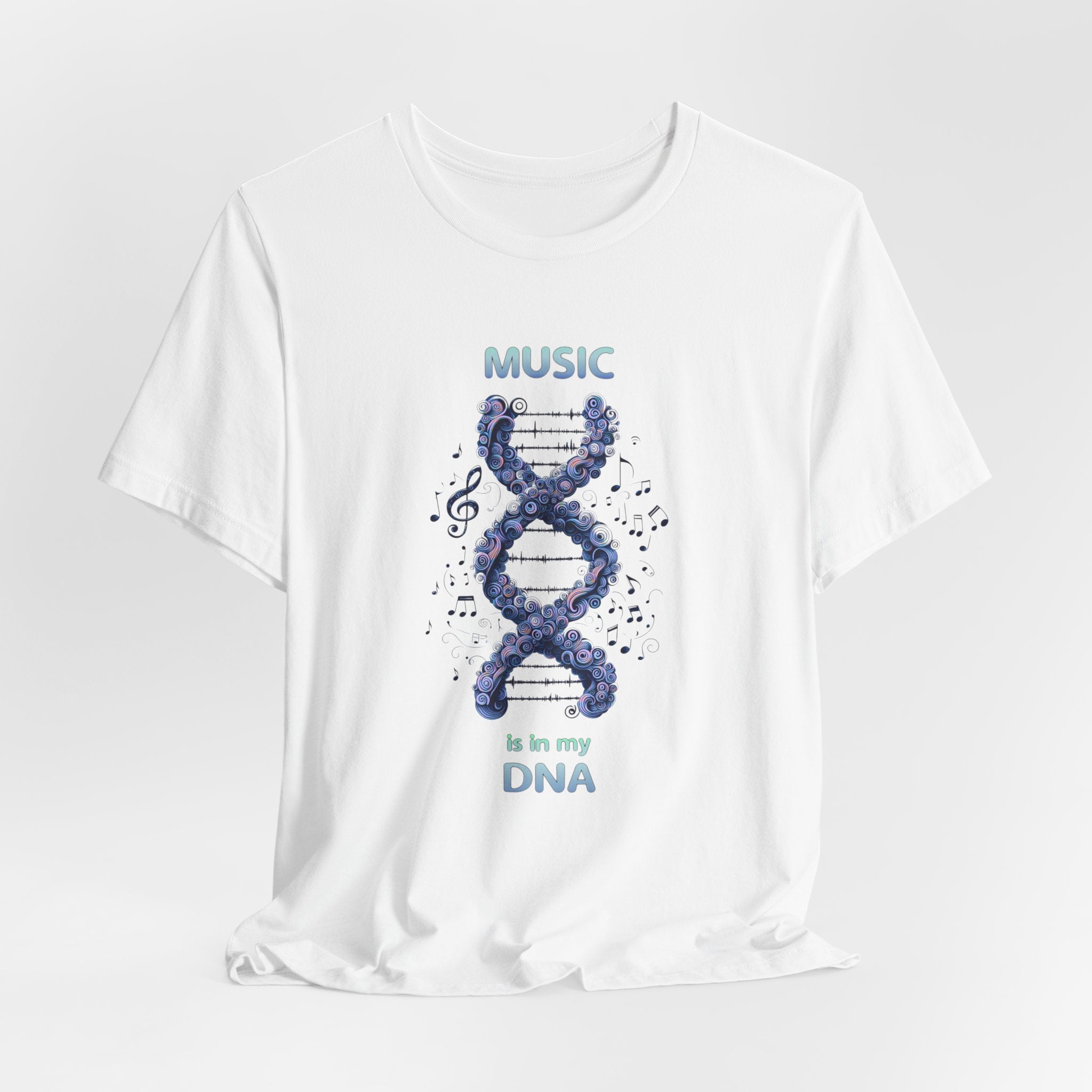 Music Is In My DNA T-Shirt — Music Lover Graphic Tee