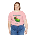 T-Shirt — “I’m in a Pickle, No Big Dill” Funny Pickle Graphic Tee
