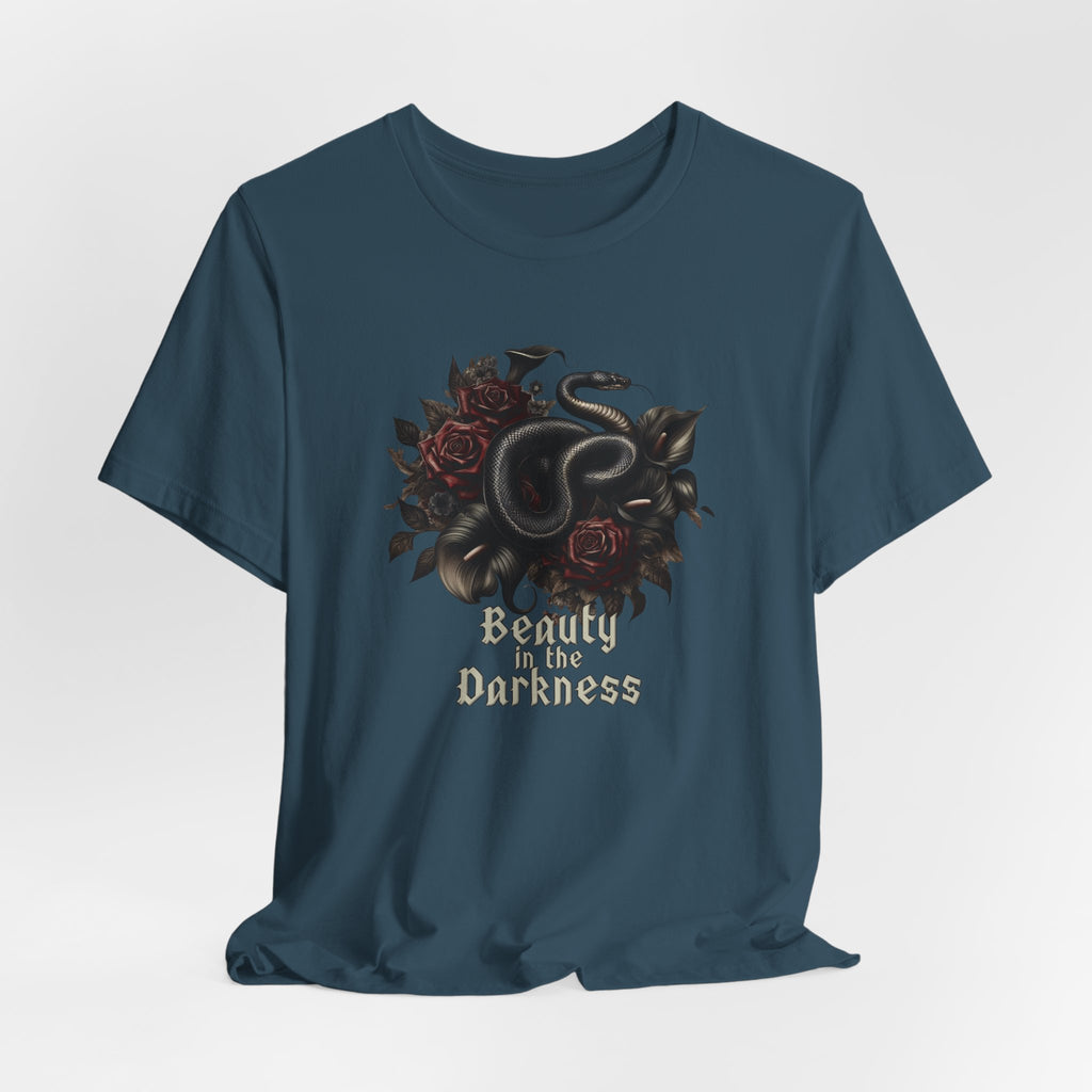 Snake Floral T-Shirt — Beauty in the Darkness Graphic Tee