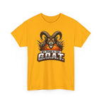 G.O.A.T. Graphic Tee — Fierce Goat Basketball Player Fan Shirt