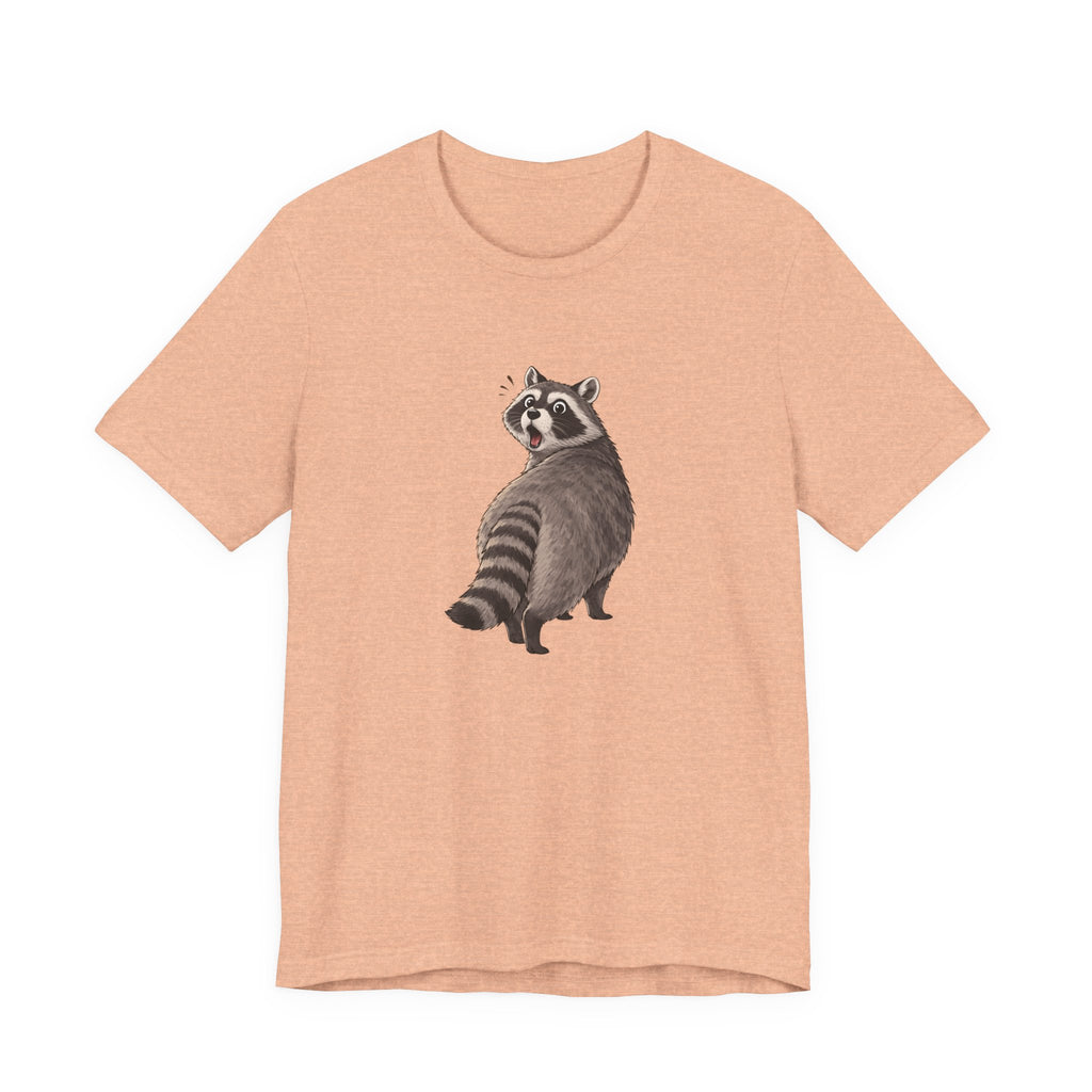 Raccoon Lookover T‑Shirt — Funny Woodland Animal Tee