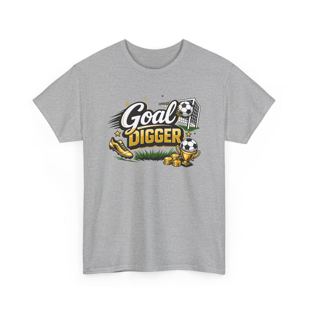Goal Digger Soccer T-Shirt — Motivational Soccer Player Tee