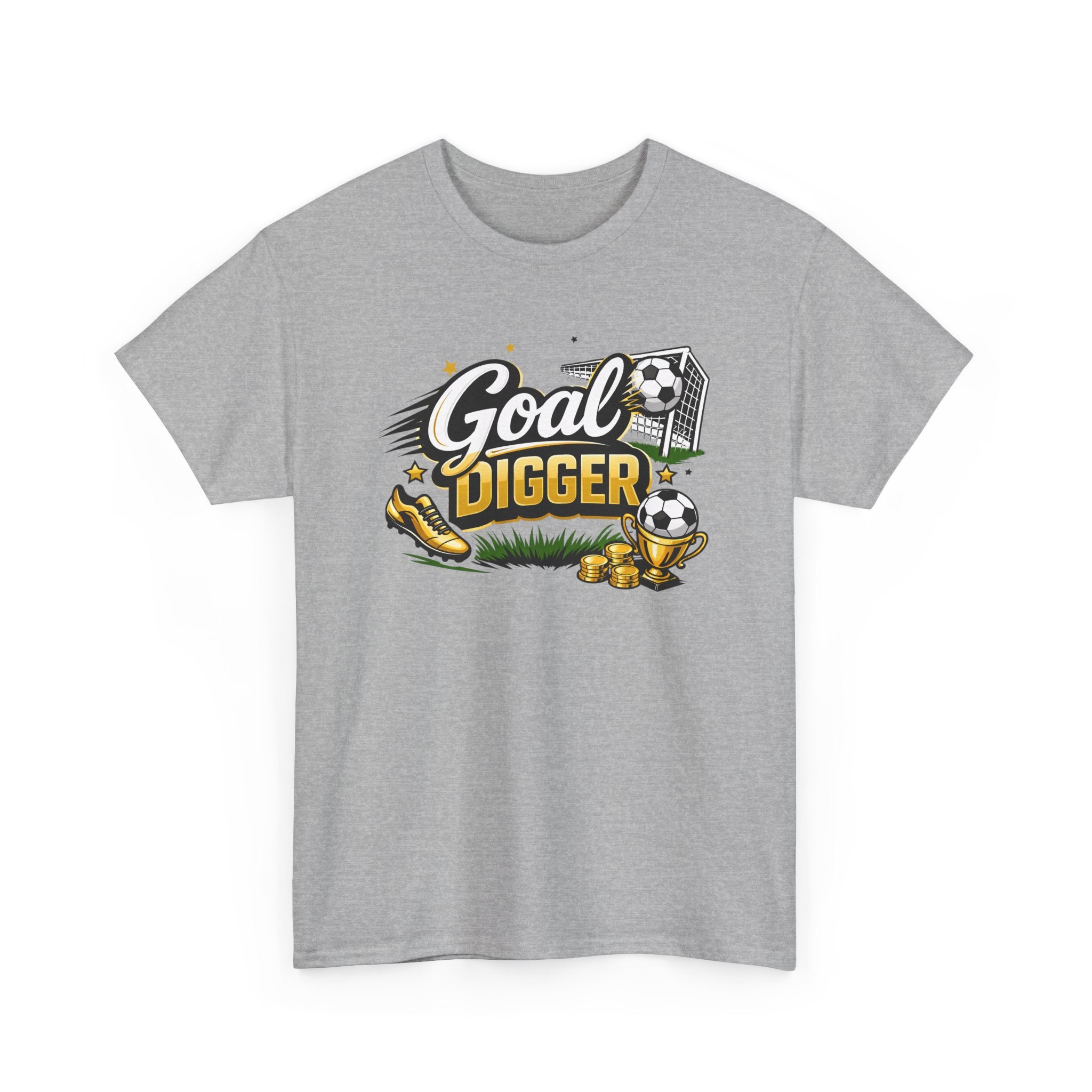 Goal Digger Soccer T-Shirt — Motivational Soccer Player Tee