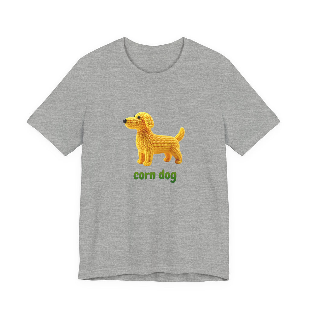 Corn Dog Dachshund T-Shirt — Cute Corn Dog Graphic Tee